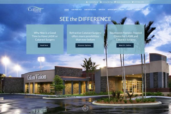 Collins Vision Website